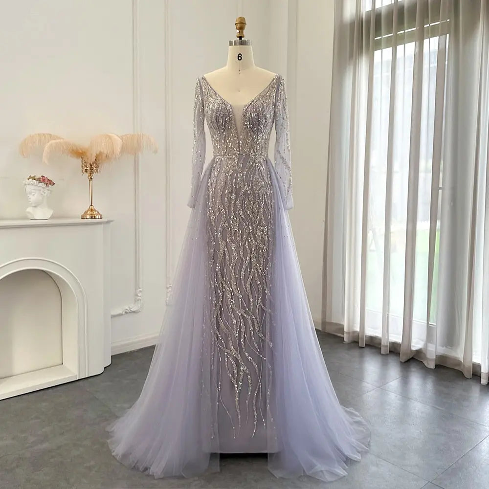 Evening Gown Gown For Sale Near Me For Sale Lilac Long Sleeves