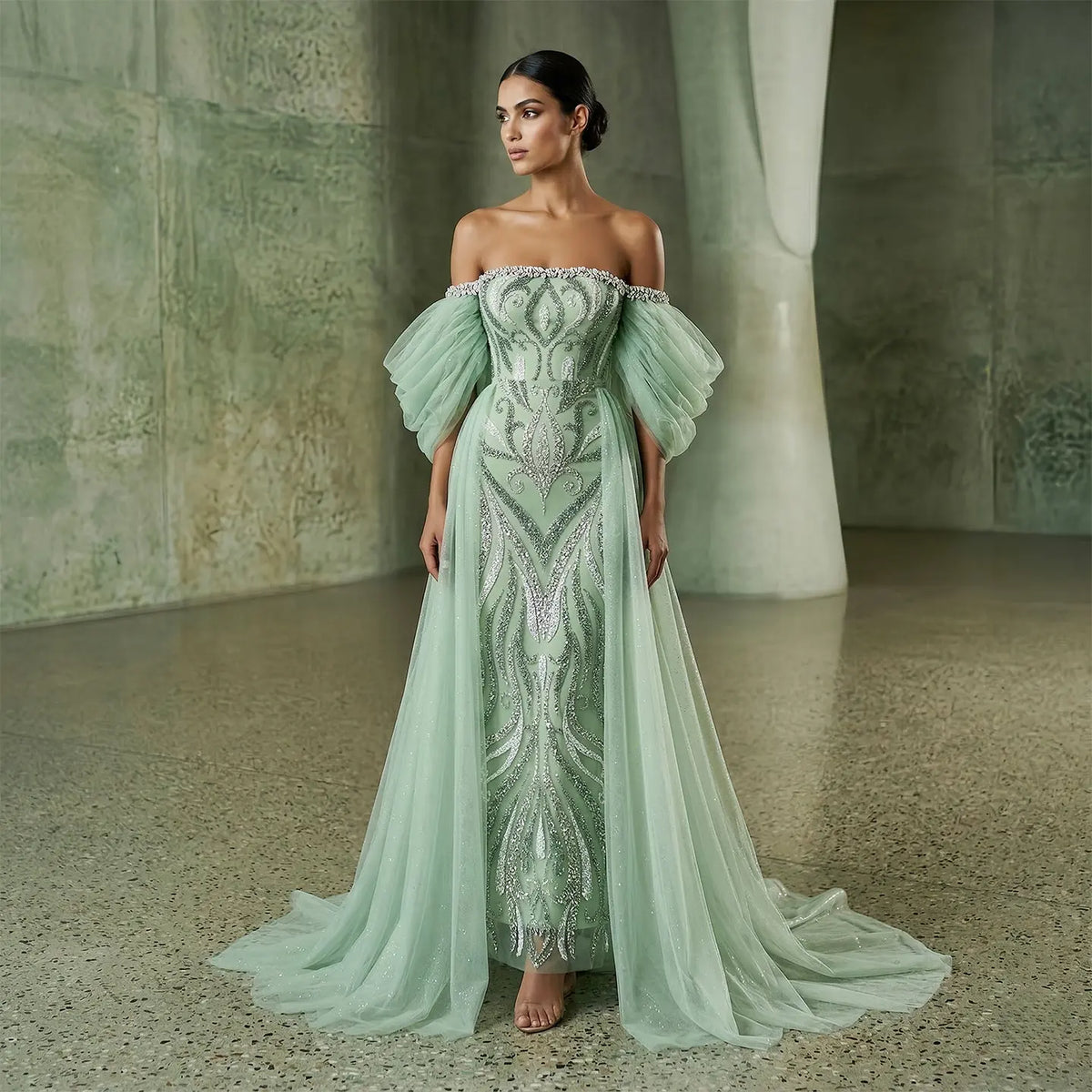 formal dresses sage green Bellasprom Strapless Prom Dress Long Pleats With Split Same as Picture-US2 this dress promises to make you the star of any occasion Final Sale Strapless Sage Green