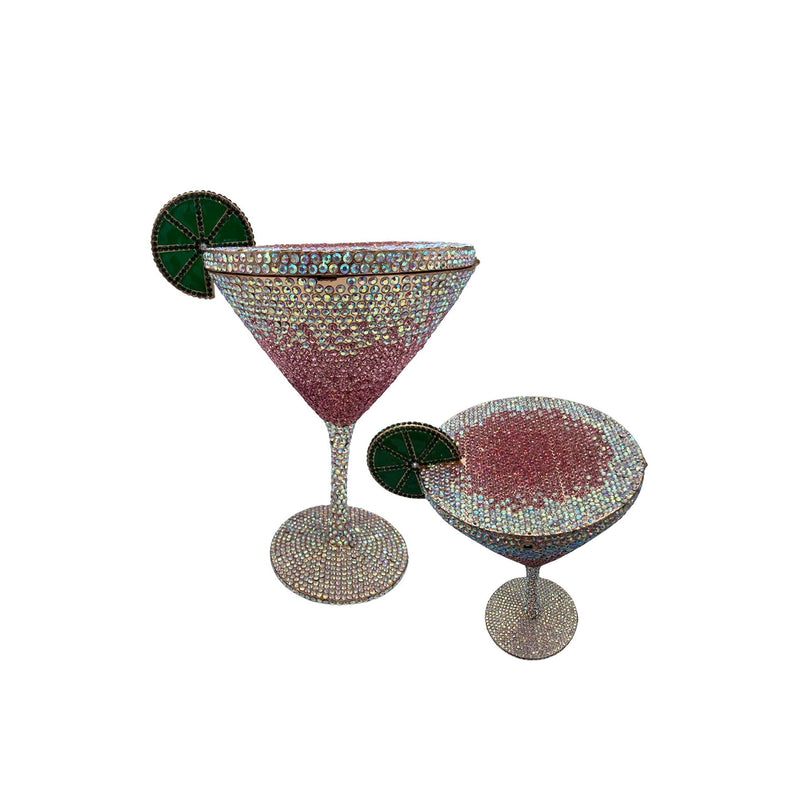 Cocktail Goblet Diamond Evening Clutch 