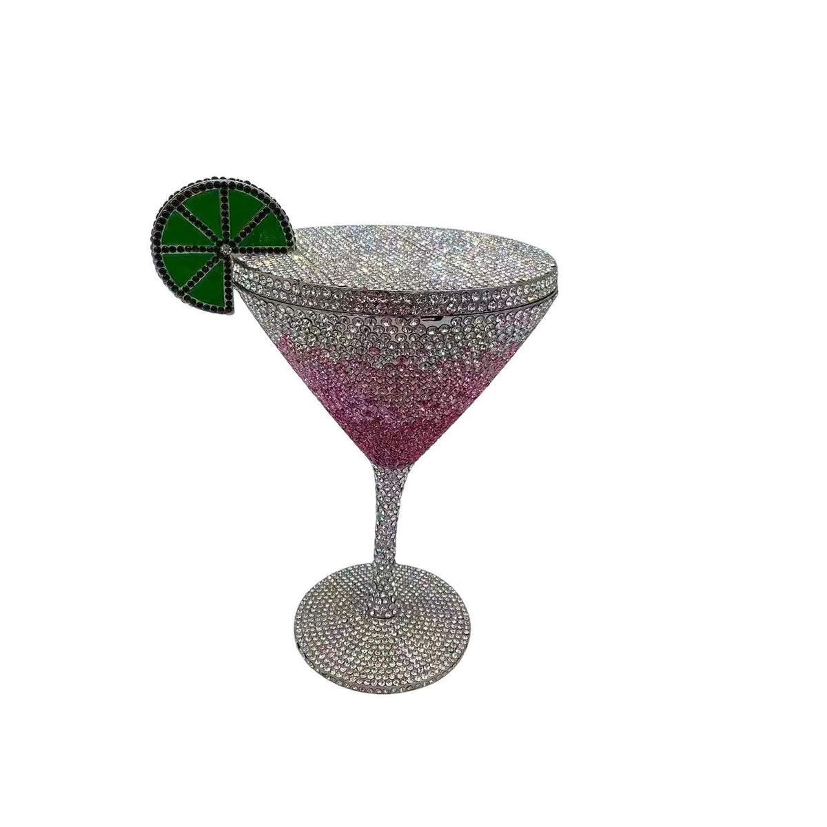 Cocktail Goblet Diamond Evening Clutch 