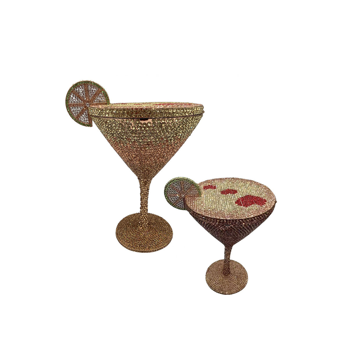 Cocktail Goblet Diamond Evening Clutch 