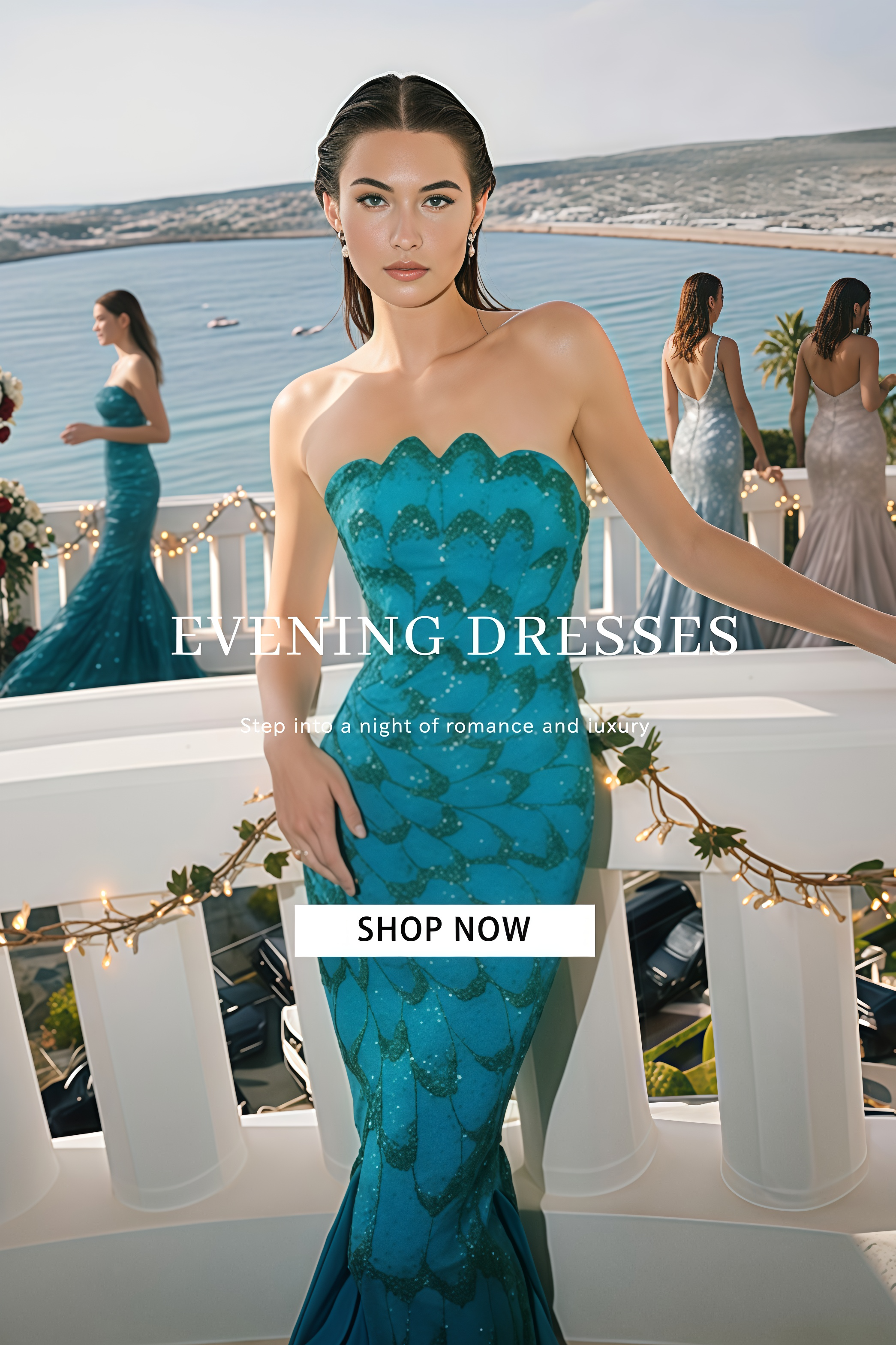 フォーマル・ドレス・スーツ Blooming Rose Pearl Dress M(100) / OREN Luxury Evening Gowns & Formal Occasion Dresses – SHARONSAID