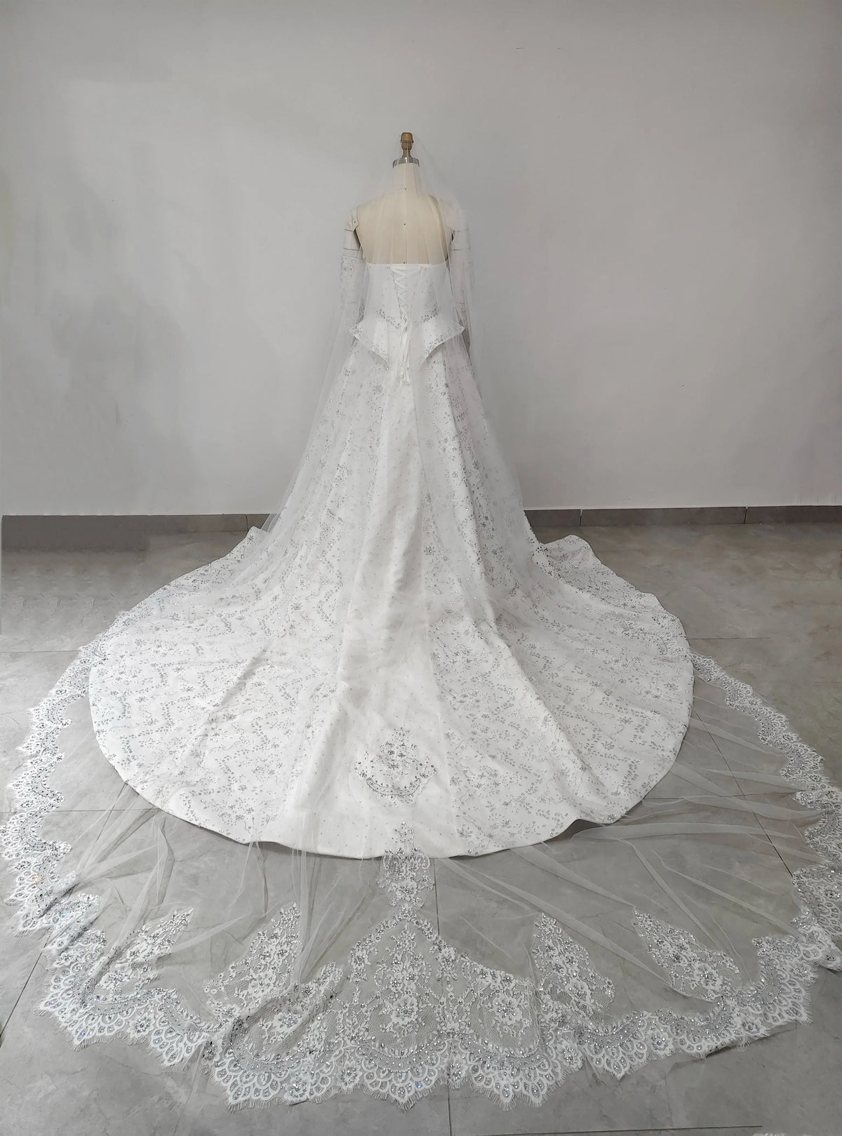 Luxury Off Shoulder Beaded Ball Gown Wedding Dress SW019 - SHARONSAID Luxury Off Shoulder Beaded Ball Gown Wedding Dress SW019 - SHARONSAID