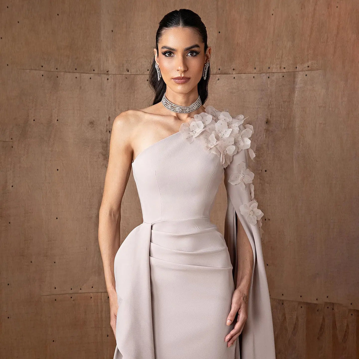 crepe formal dresses BLANCHE CREPE GOWN | CULT MIA