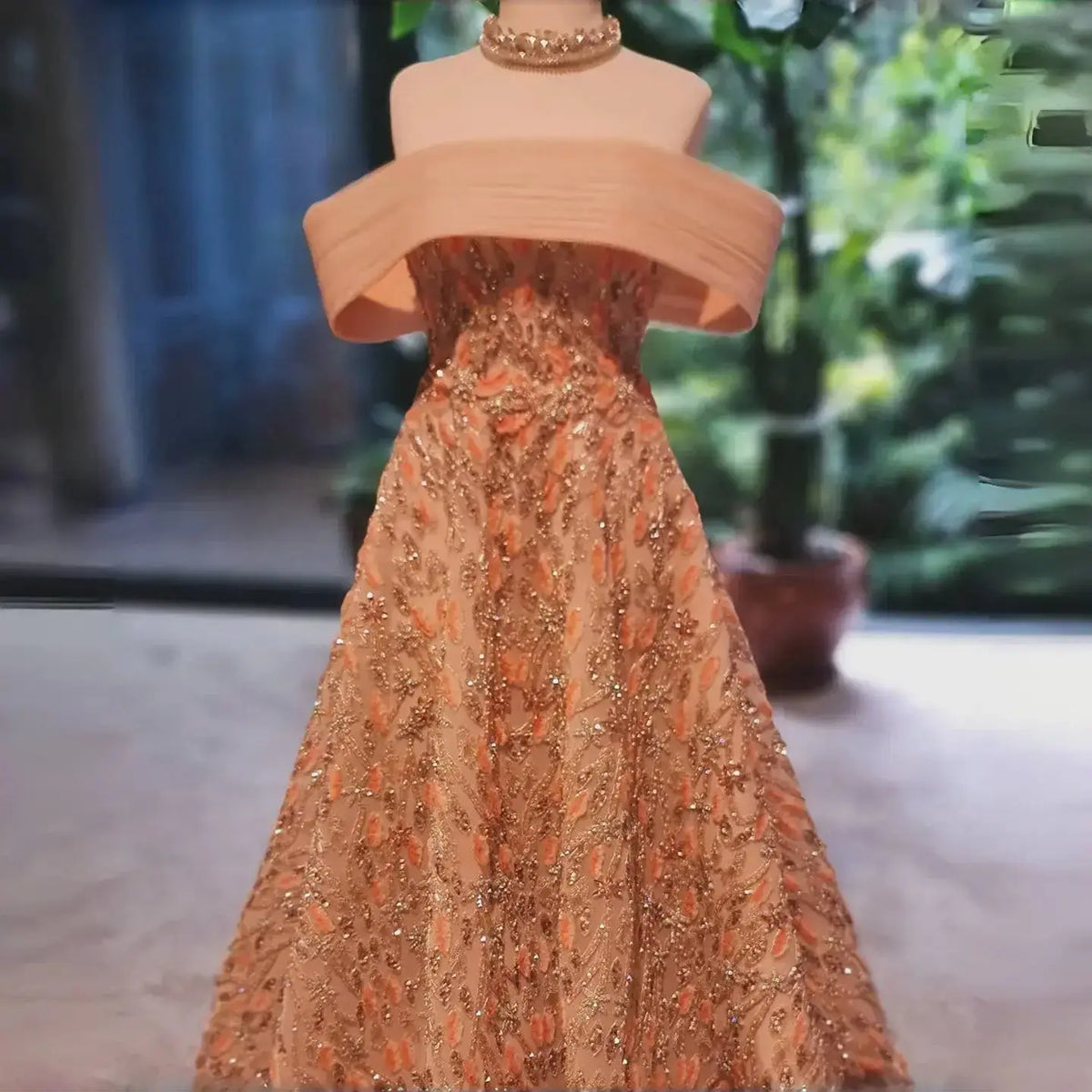orange beaded dress Henri's Could Nine prom dress, special occasion dress, beaded, The sweetheart neckline is complete with a modern floral sequin motif that continues down the bustier and skirt Women's Elegant Orange Mid-Length Lace