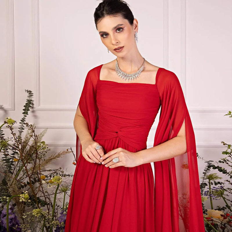 Elegant Red Evening Dress for Every Occasion SHARONSAID Elegant Red Evening Dress for Every Occasion SHARONSAID