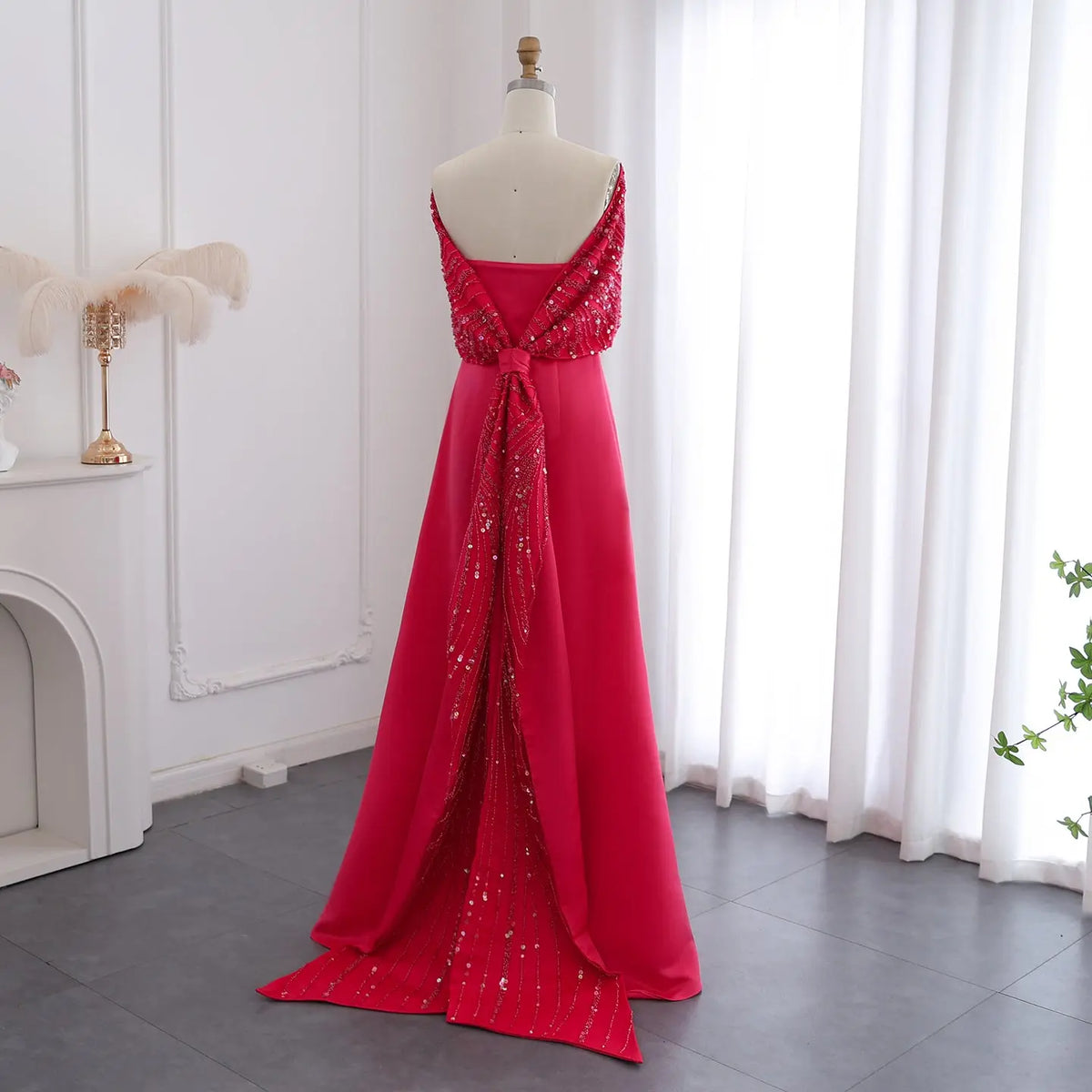 fuchsia off shoulder dress 07639 Fuchsia Off The Shoulder Fitted Prom Gown