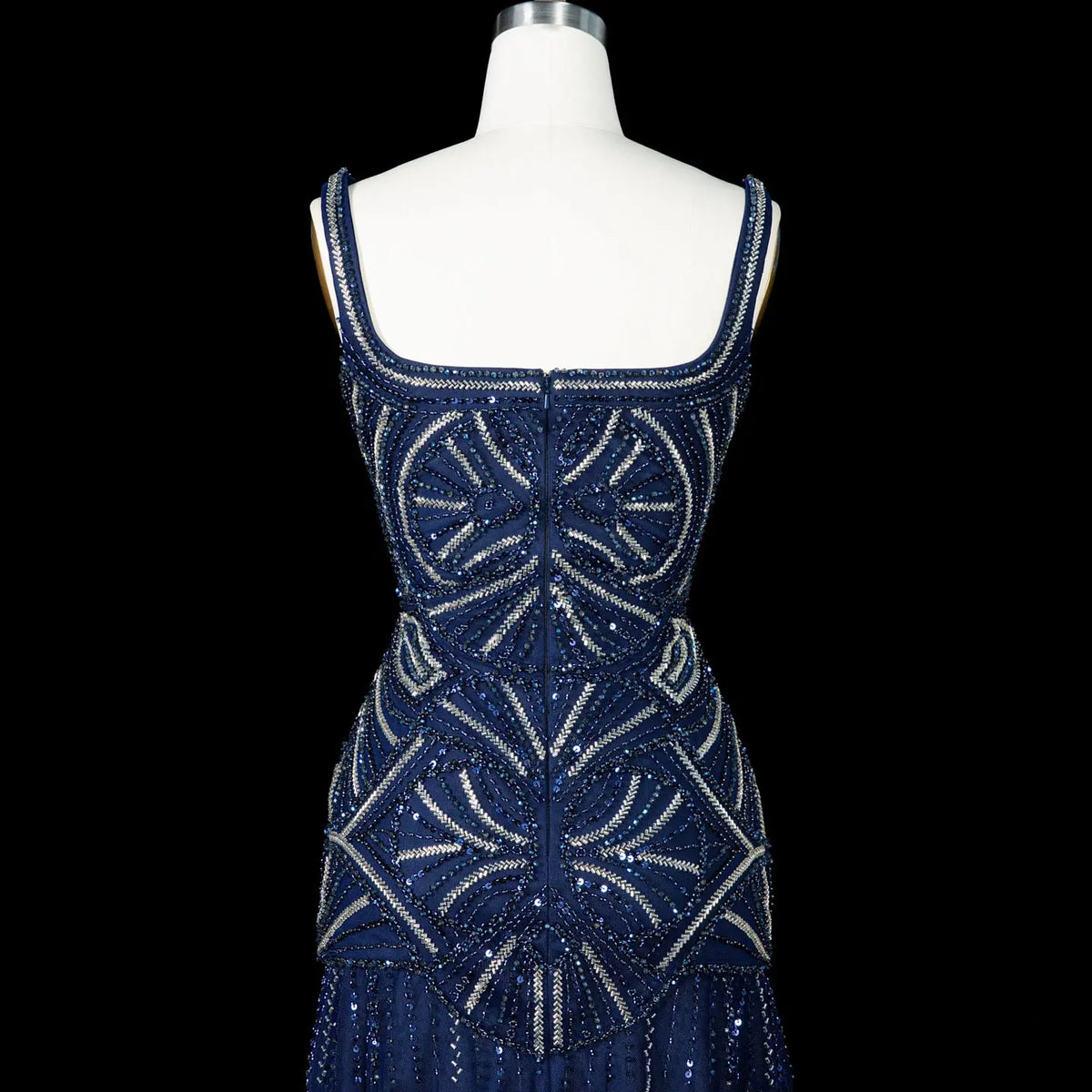 Elegant Champagne Beaded Evening Dress SS552-18