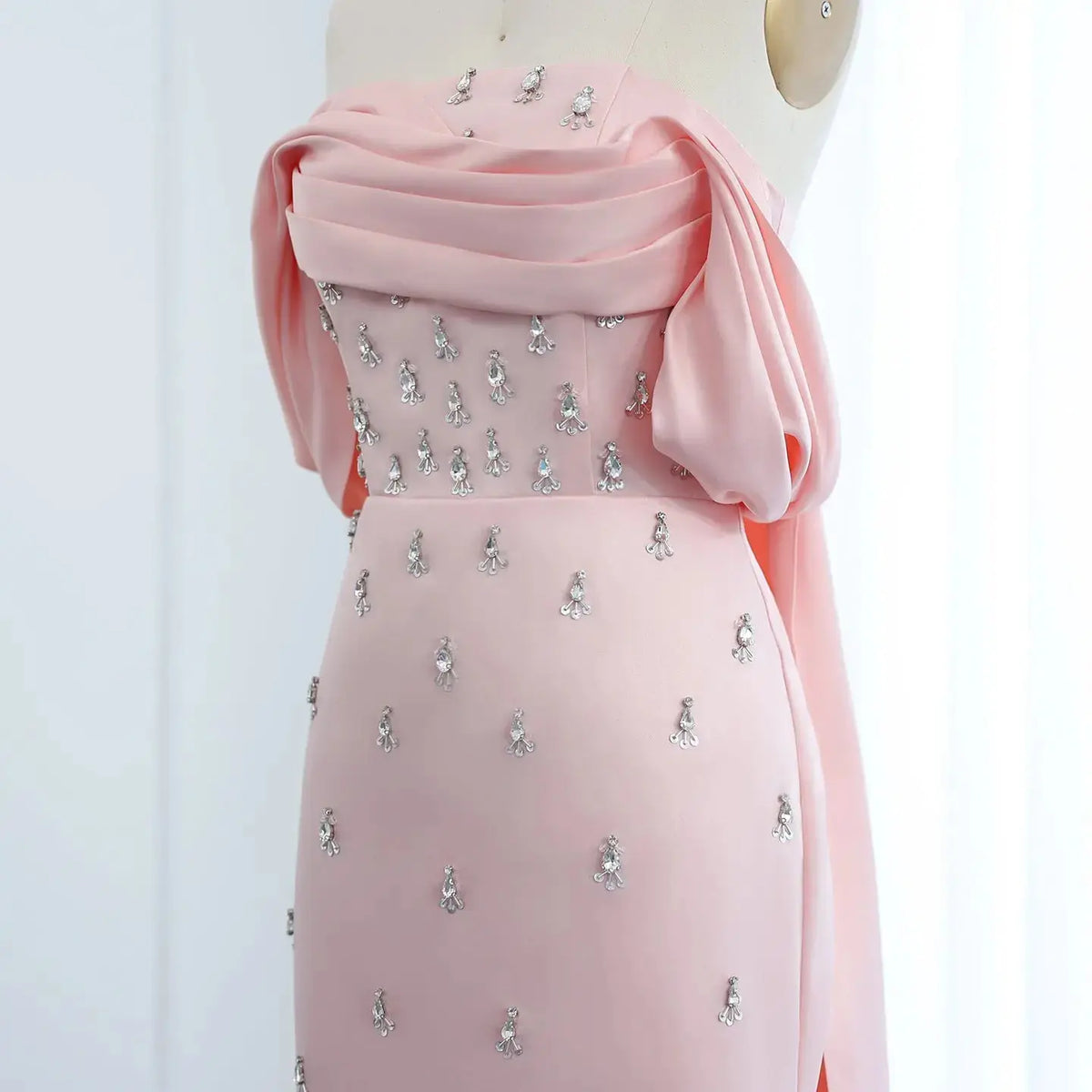 light pink rhinestone dress Miley Rhinestone Mini Dress Pink | Dresses