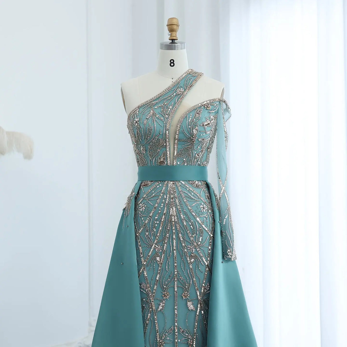 turquoise cocktail dress Gelora Mini in Chiffon Floral Sequin Lace Color Bebe Women's Scuba Bustier Ruffle