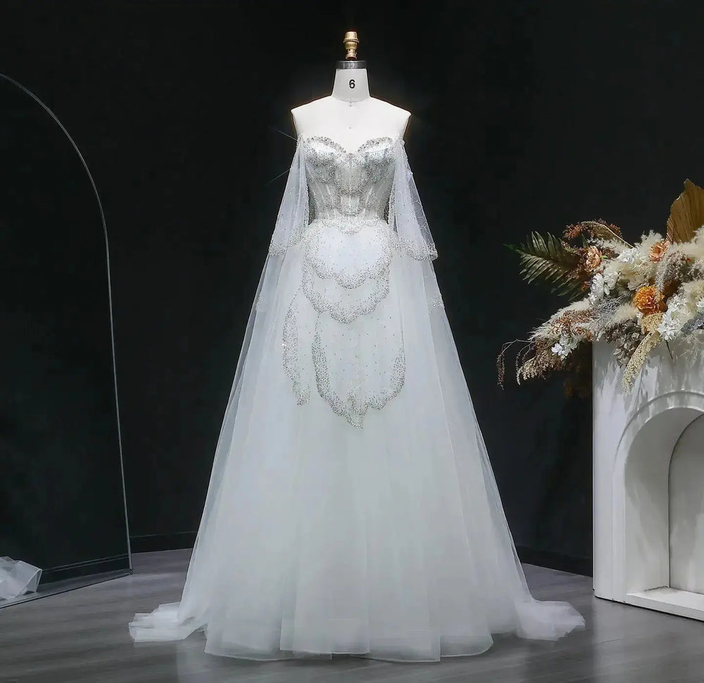 Ultimate Medieval Princess Dress with Cape Sleeves SS215 