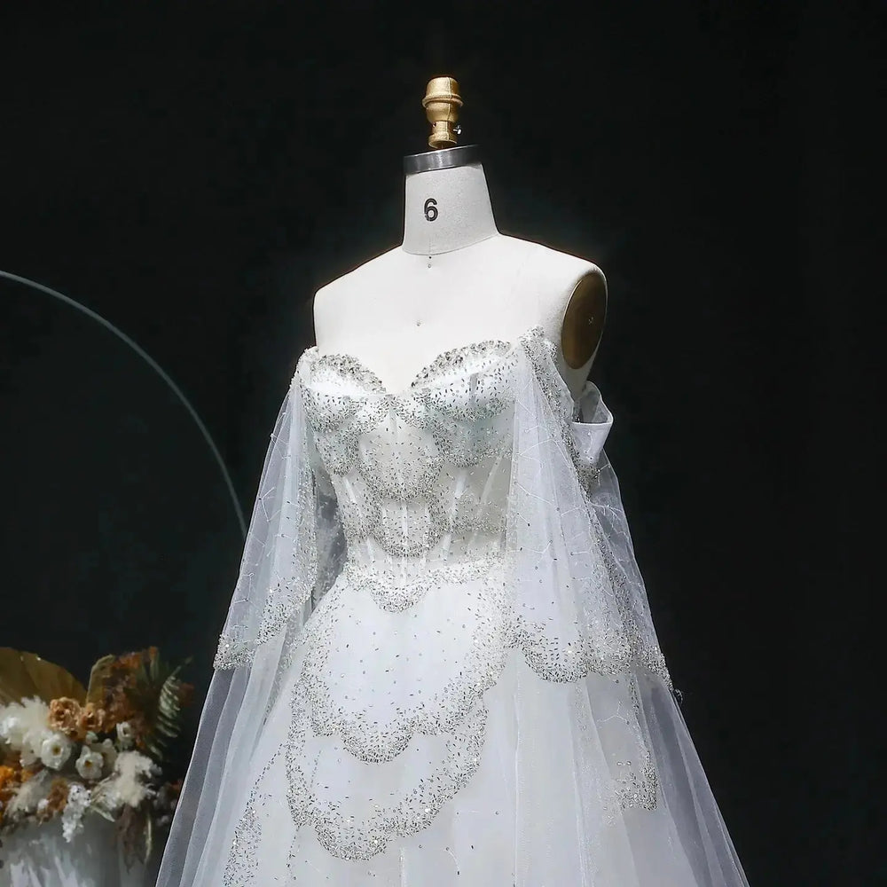 Ultimate Medieval Princess Dress with Cape Sleeves SS215 