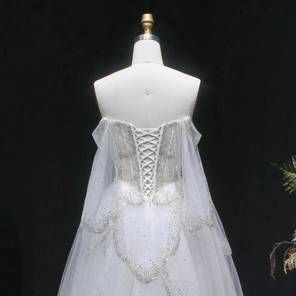 Ultimate Medieval Princess Dress with Cape Sleeves SS215 