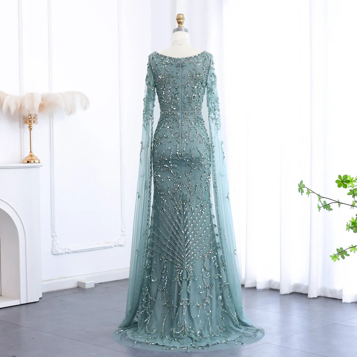 turquoise cocktail dress with sleeves Turquoise Formal Dresses
