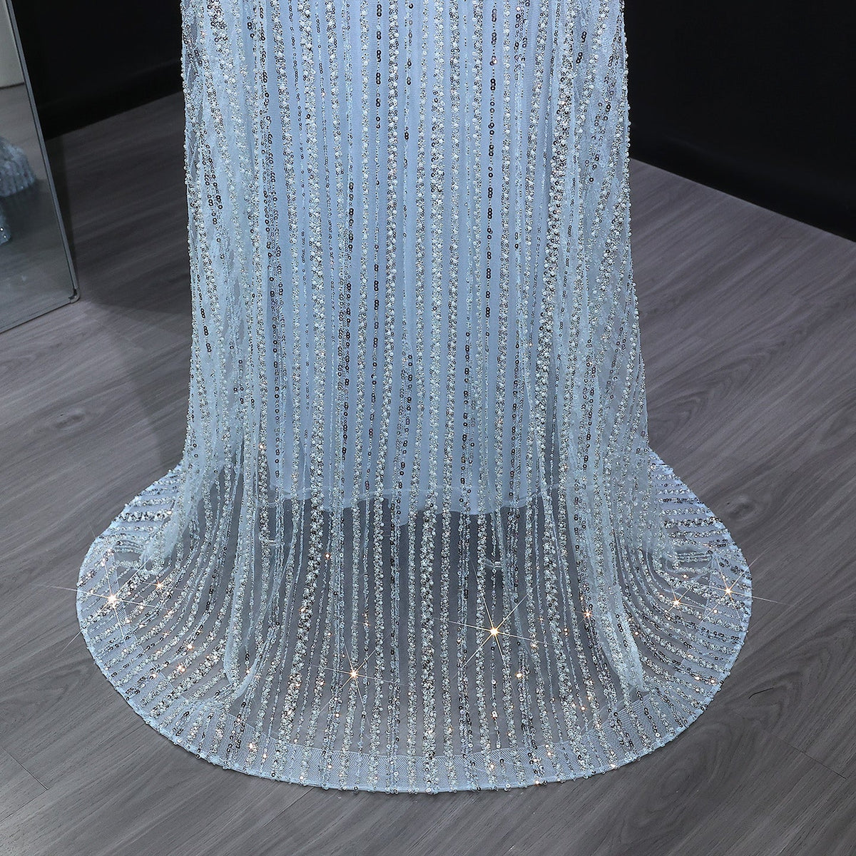 Luxury Dubai Kaftan Arabic 2 Pieces Evening Dress SS691