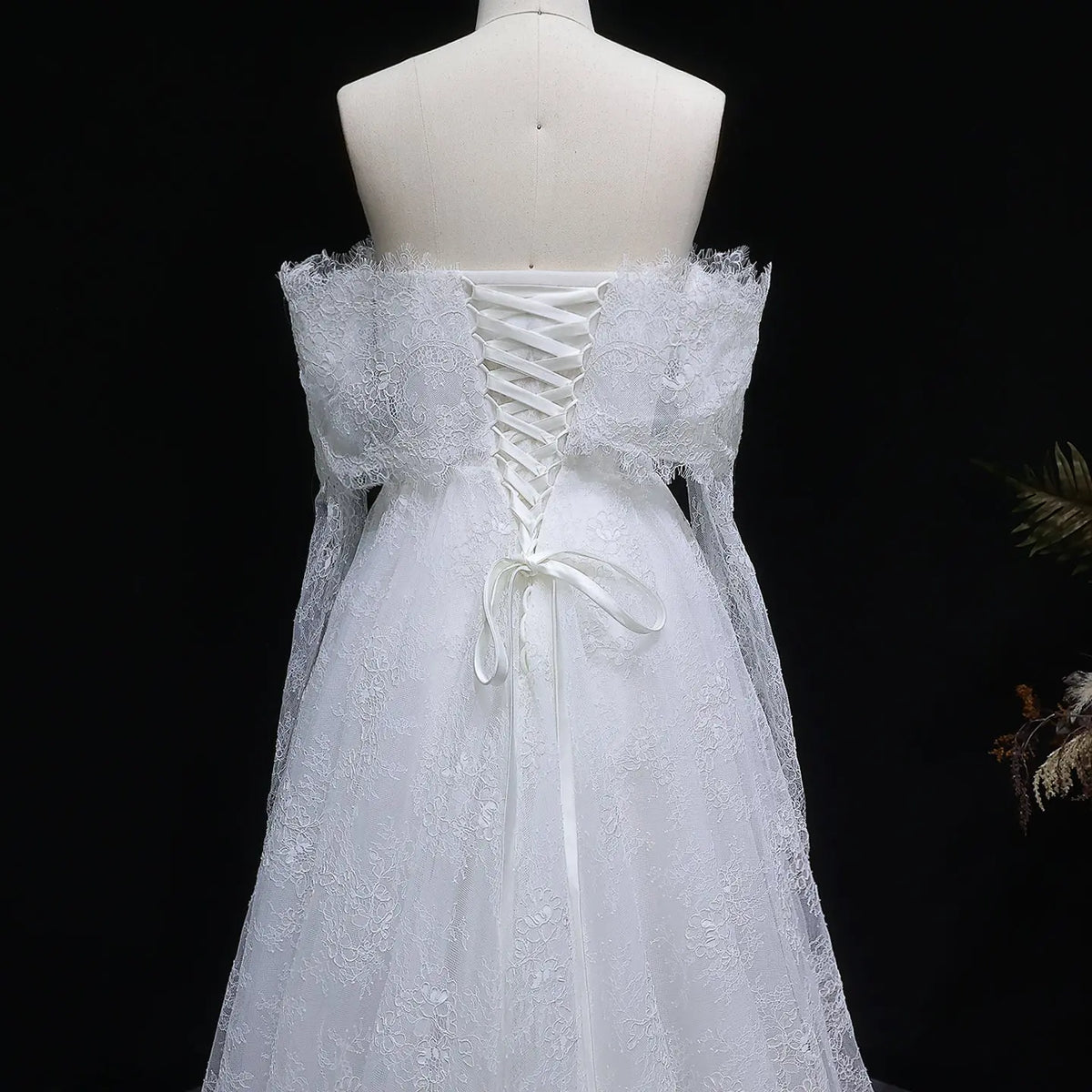 Luxury Off Shoulder Wedding Dress with Long Sleeves SW542 