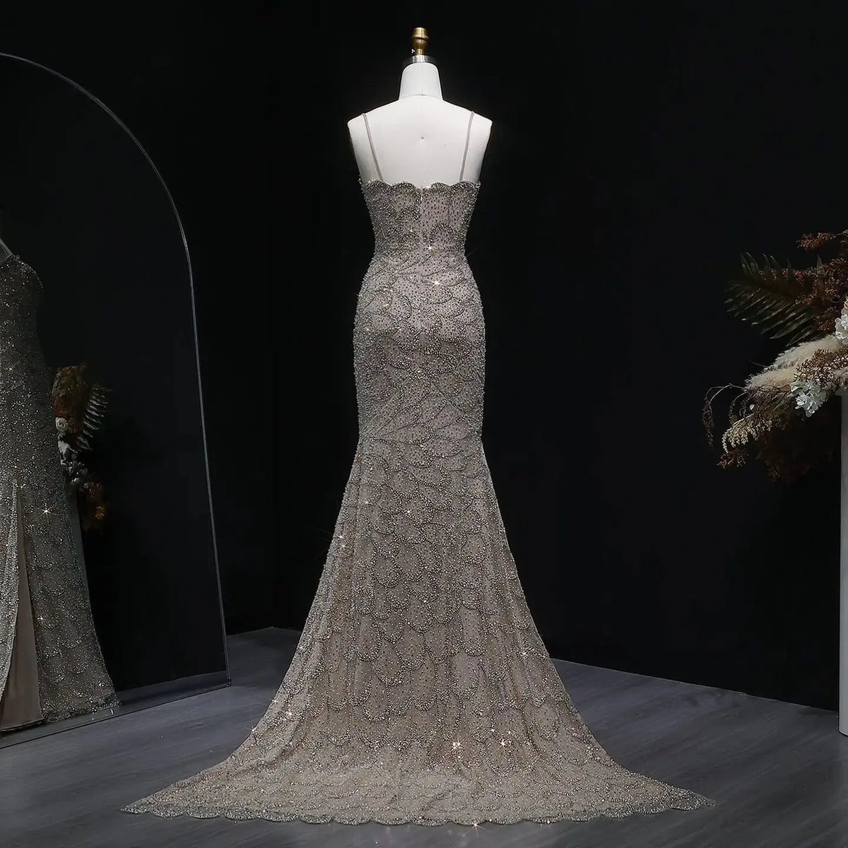 Elegant Strapless Emerald Green Evening Dress SS601 Elegant Strapless Emerald Green Evening Dress SS601