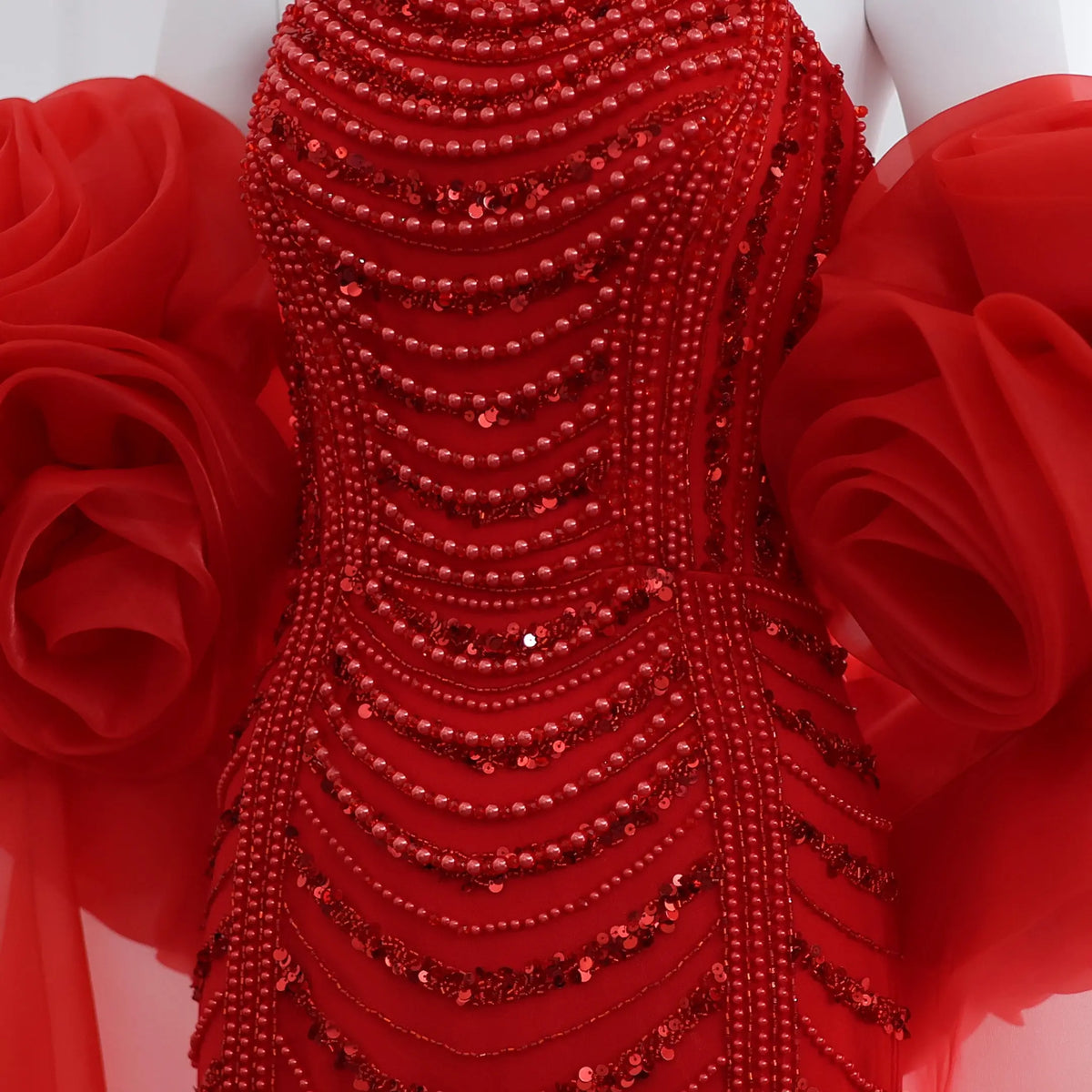 pearl dress red Pearl Dress