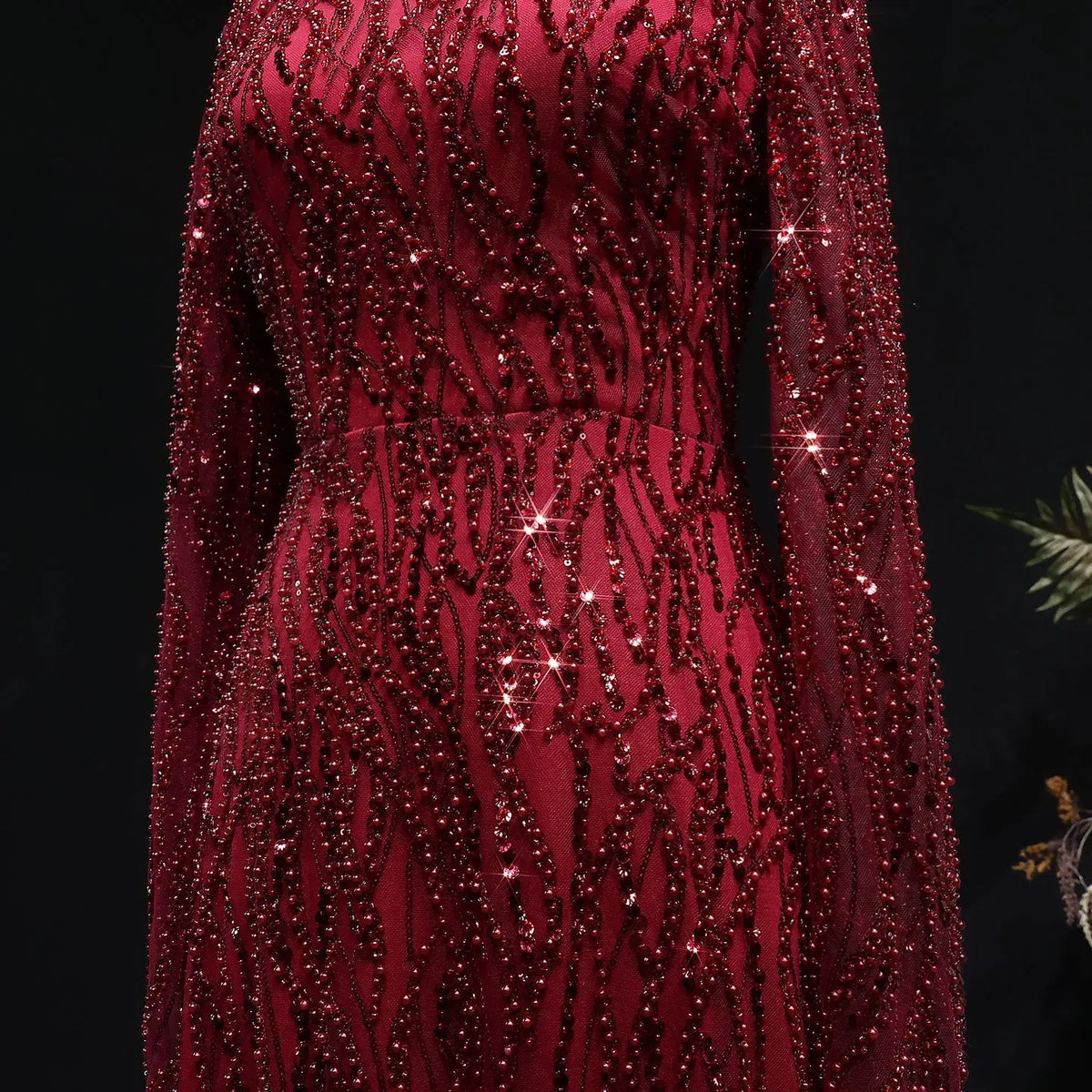 Elegant Dusty Pink Sequin Beaded Evening Dress SHARONSAID Elegant Dusty Pink Sequin Beaded Evening Dress SHARONSAID