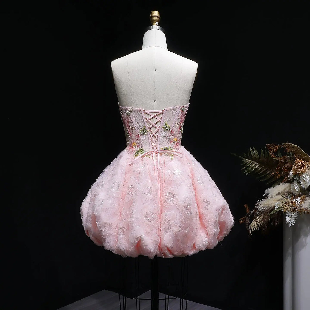 Dreamy Pink Fairy Puffy Bubble Homecoming Dress RM136 SHARONSAID Dreamy Pink Fairy Puffy Bubble Homecoming Dress RM136 SHARONSAID