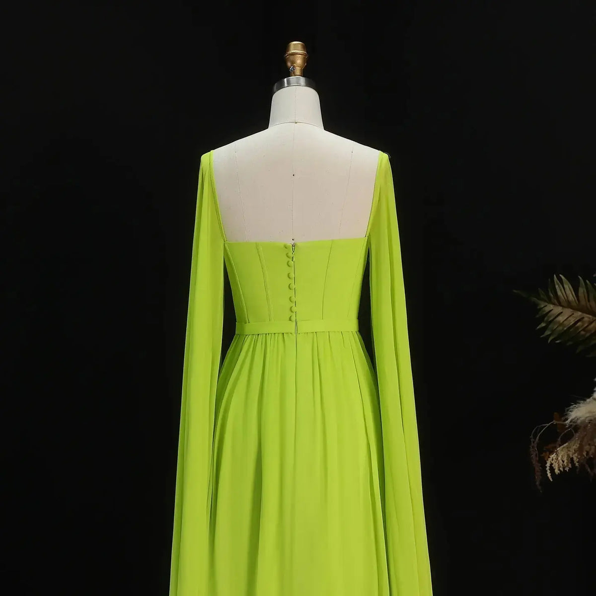 lemon green color dress Azazie Maxi Floor-Length Dresses A-Line Wedding Guest Formal Semi-Formal Dresses Strapless Ruffles Lemon Green