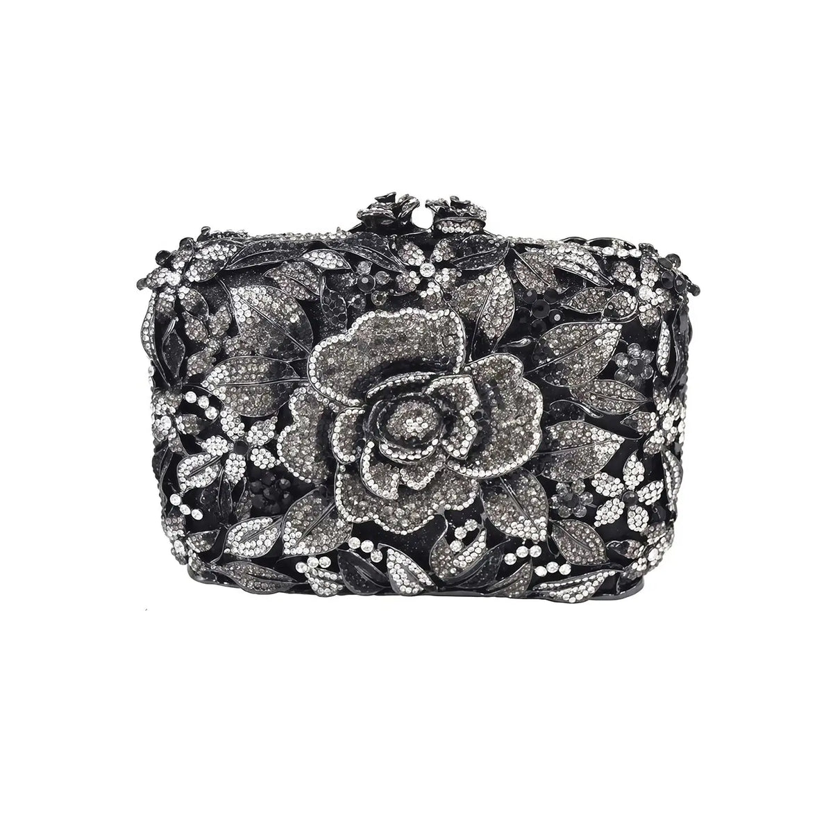 Pastel Rose Diamond Evening Clutch HB011 