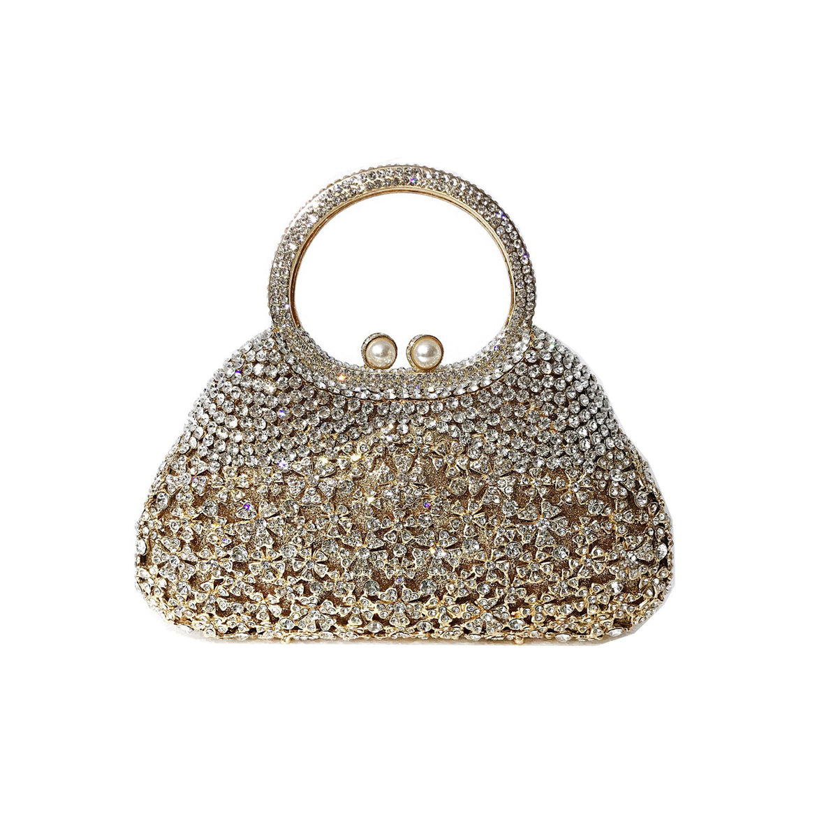 Luxury Diamond-studded Evening Handbag 