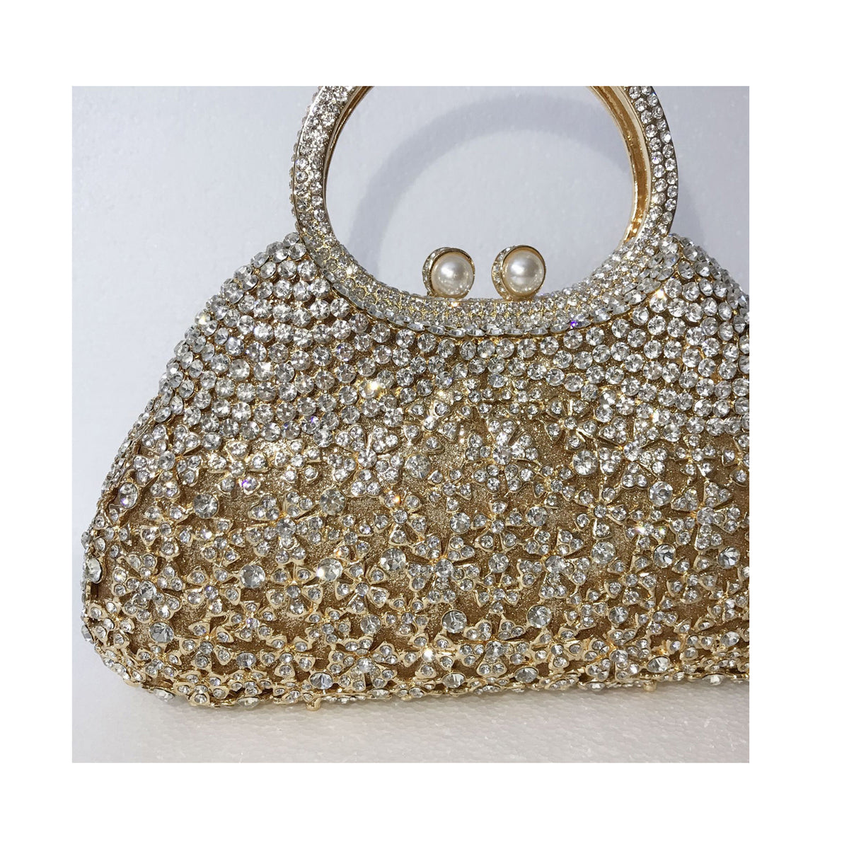 Luxury Diamond-studded Evening Handbag 