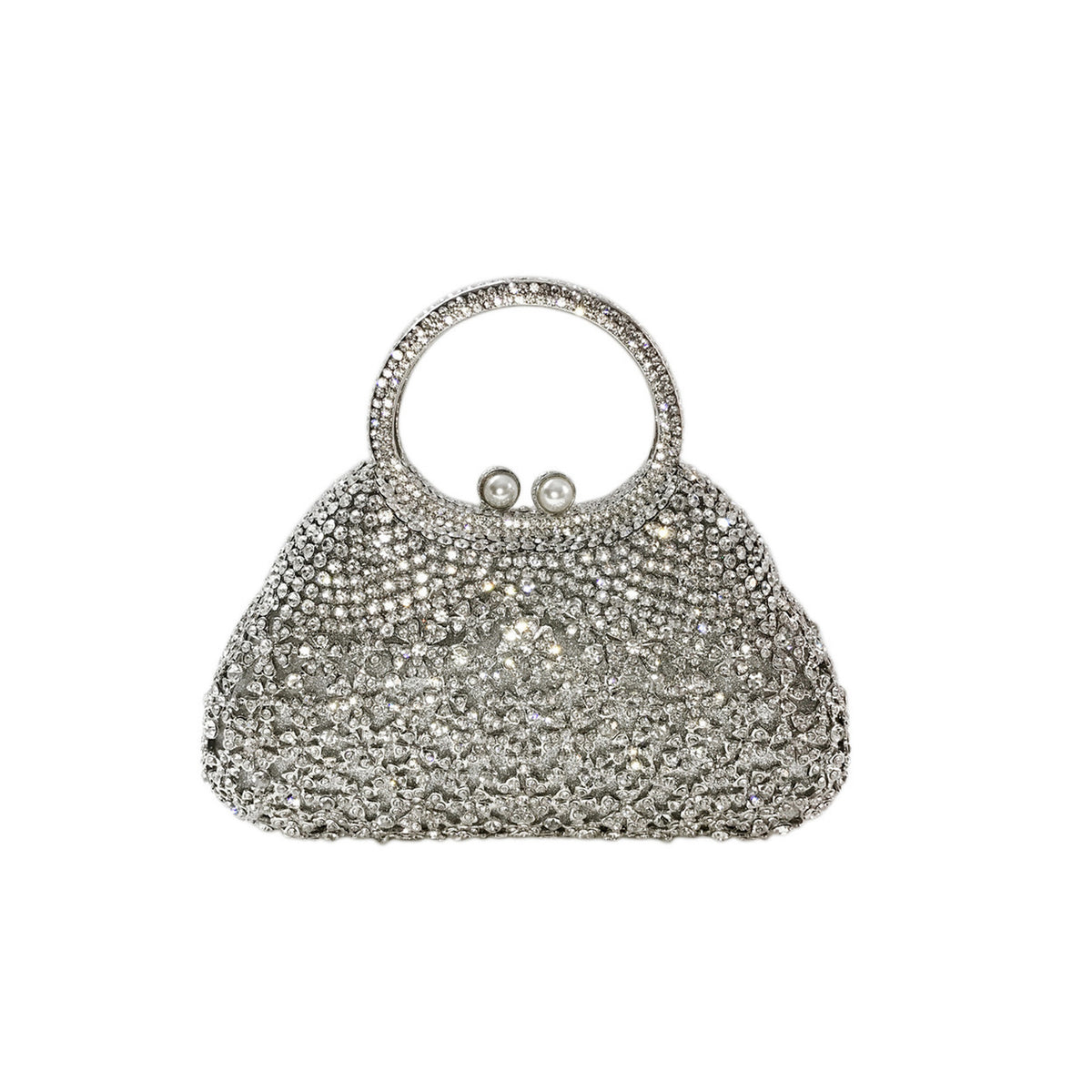 Luxury Diamond-studded Evening Handbag 