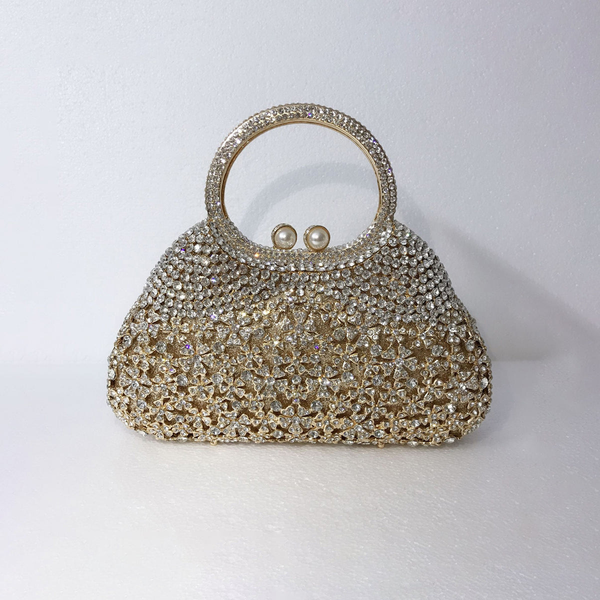 Luxury Diamond-studded Evening Handbag 