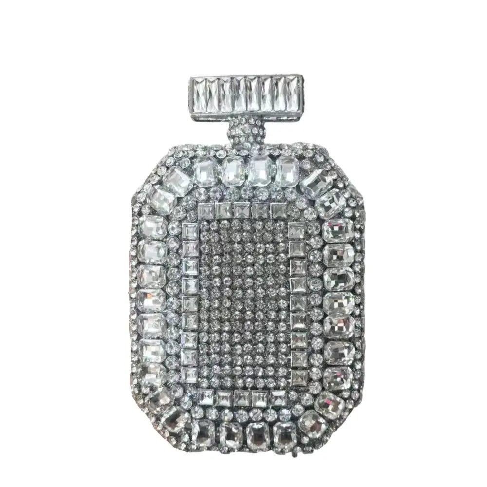 Bottle Glass Perfume Crystal Evening  Handbag HB018 