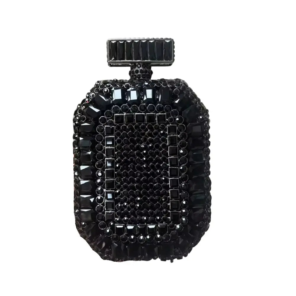 Bottle Glass Perfume Crystal Evening  Handbag HB018 
