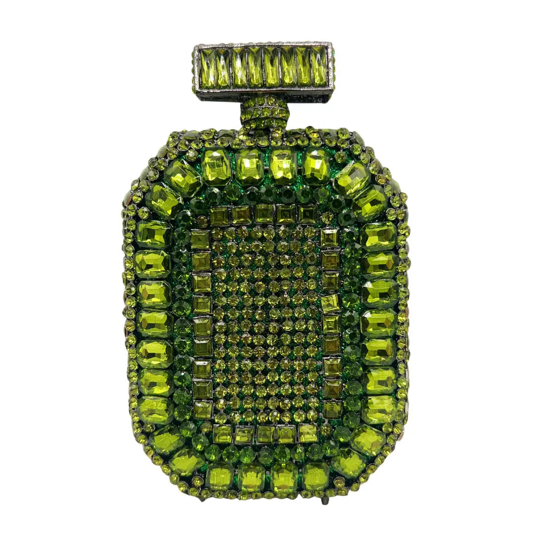 Bottle Glass Perfume Crystal Evening  Handbag HB018 