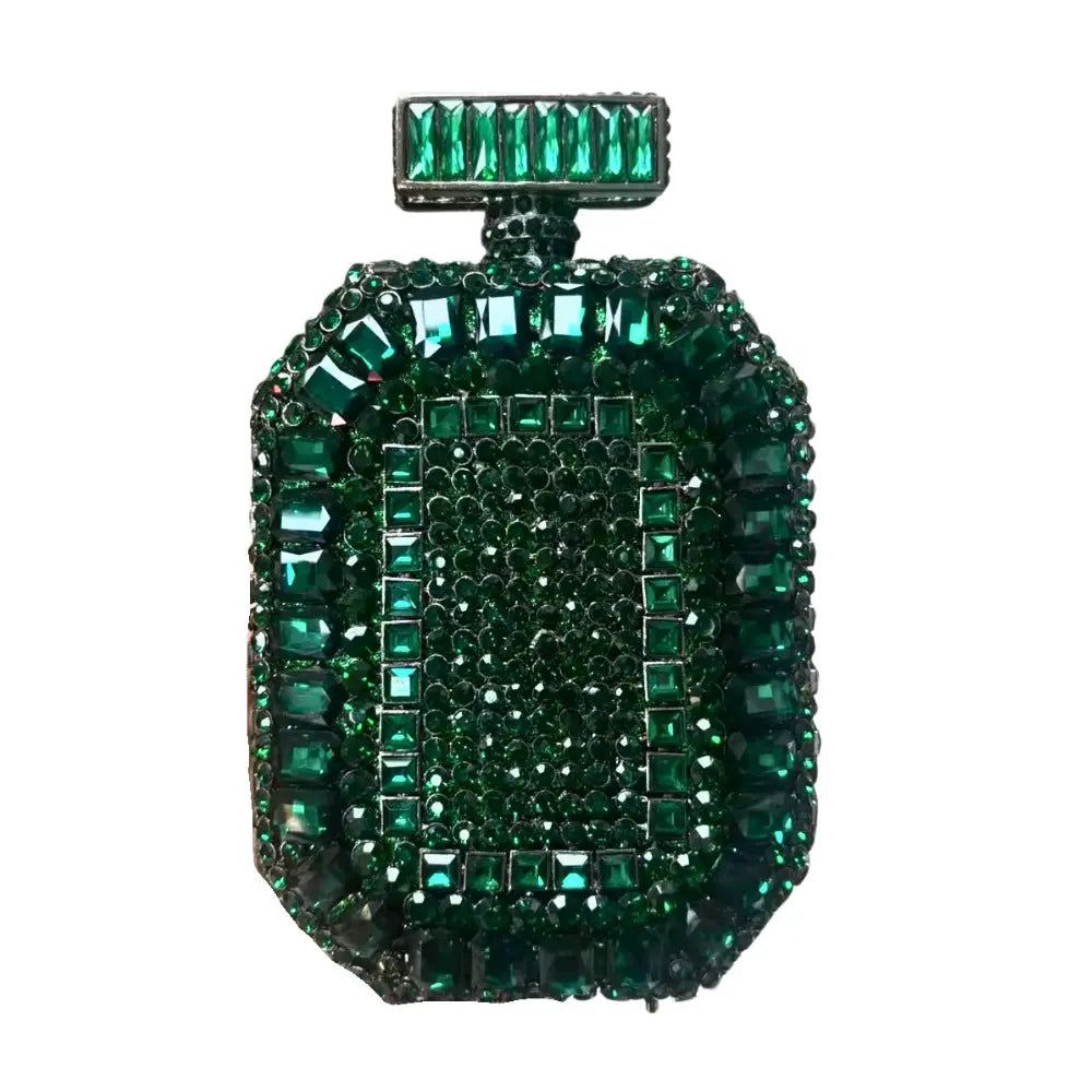 Bottle Glass Perfume Crystal Evening  Handbag HB018 
