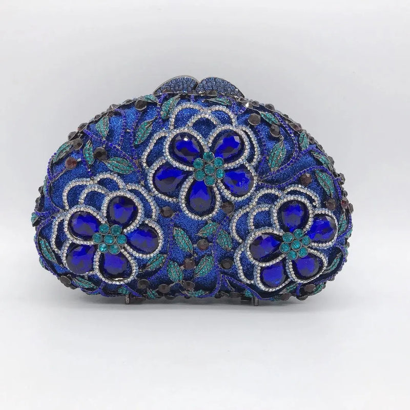 Luxury Crystal Box Minaudiere Clutch Bag HB022 