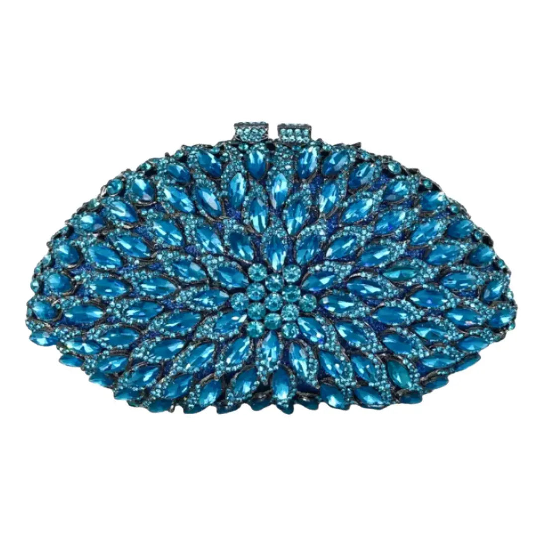 Luxury Crystal Box Minaudiere Clutch Bag HB022 