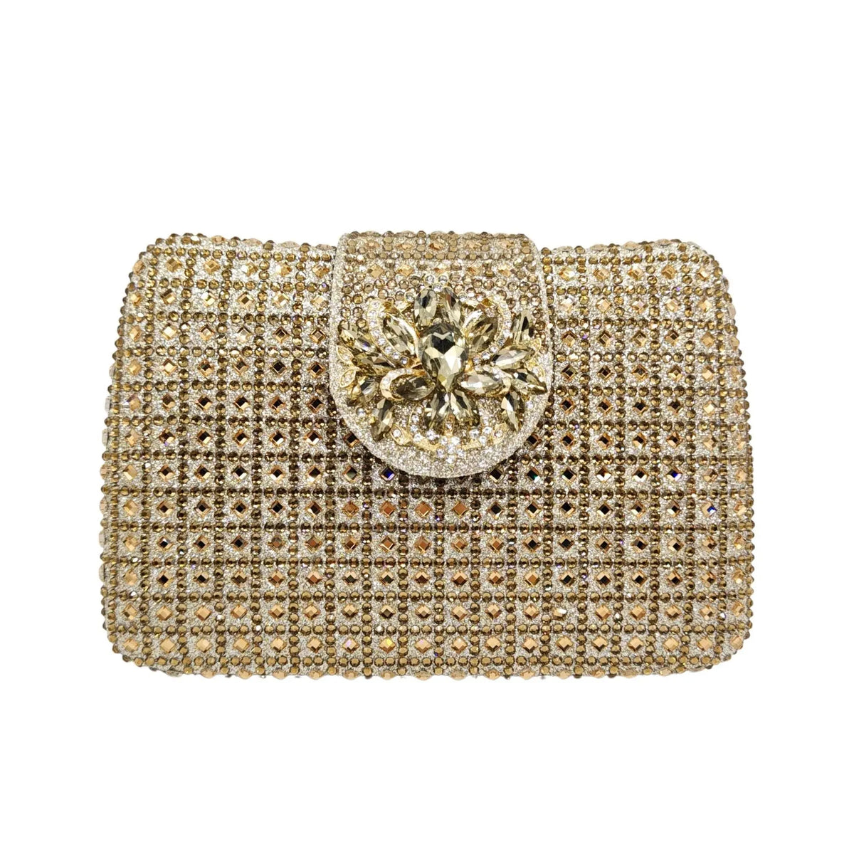 Sparkling Diamond Crystals Evening Handbag HB023 