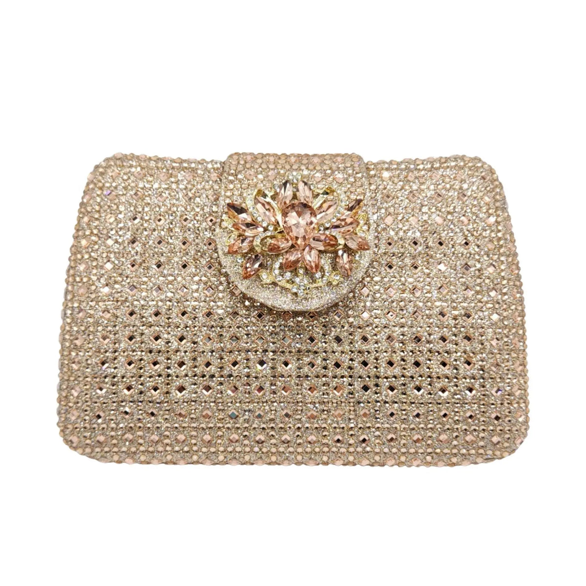 Sparkling Diamond Crystals Evening Handbag HB023 