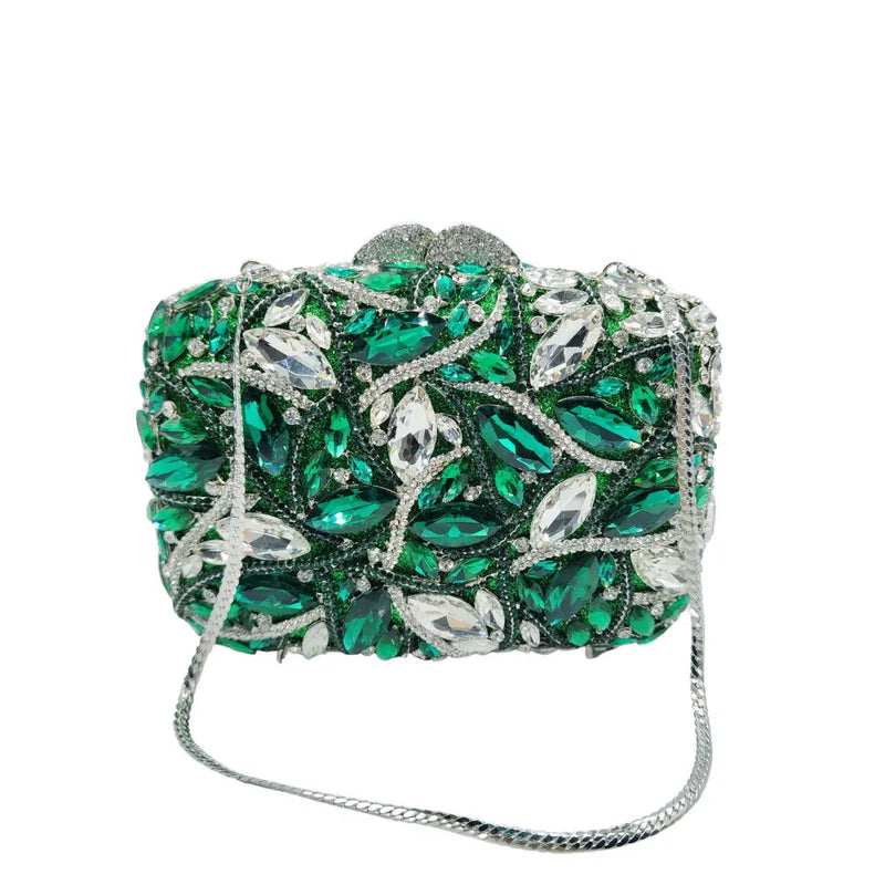 Luxury Metal Full Diamond Clutche Bag HB024 