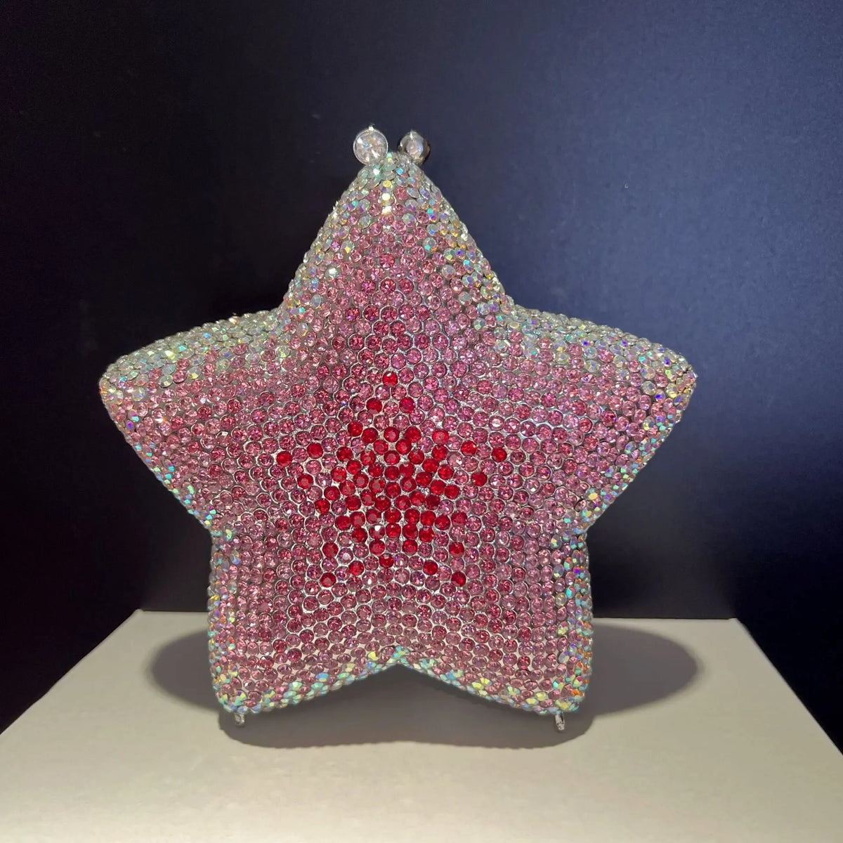 Star Shaped Crystal Evening Clutch Bag HB033 