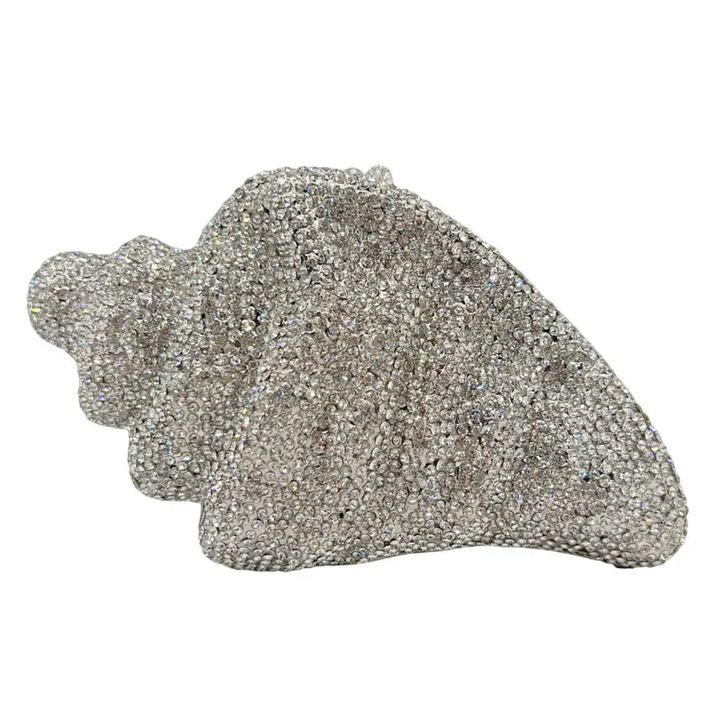 Conch Crystal Evening Clutch Bag HB034 