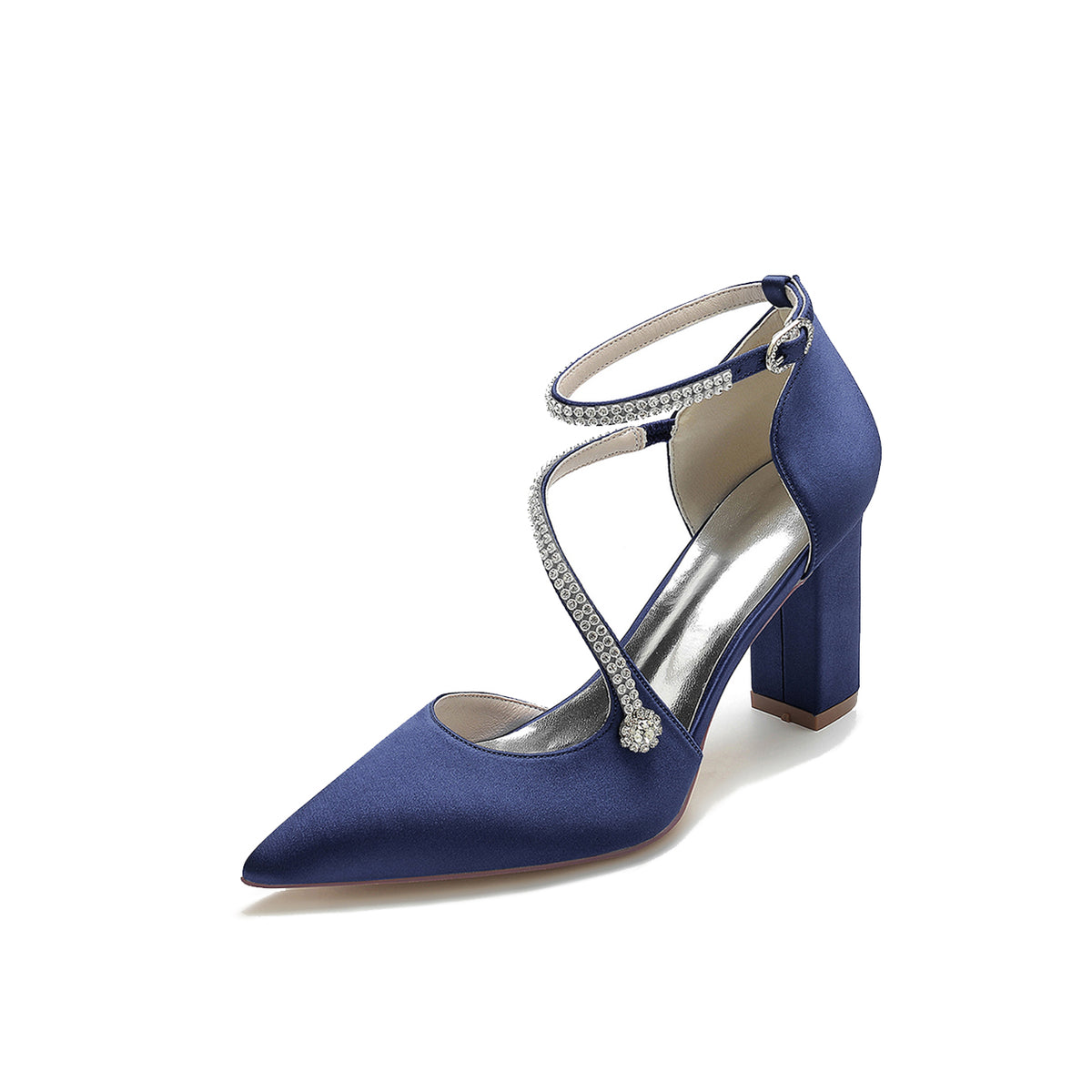 Diamond Strap Wristband High Heel 