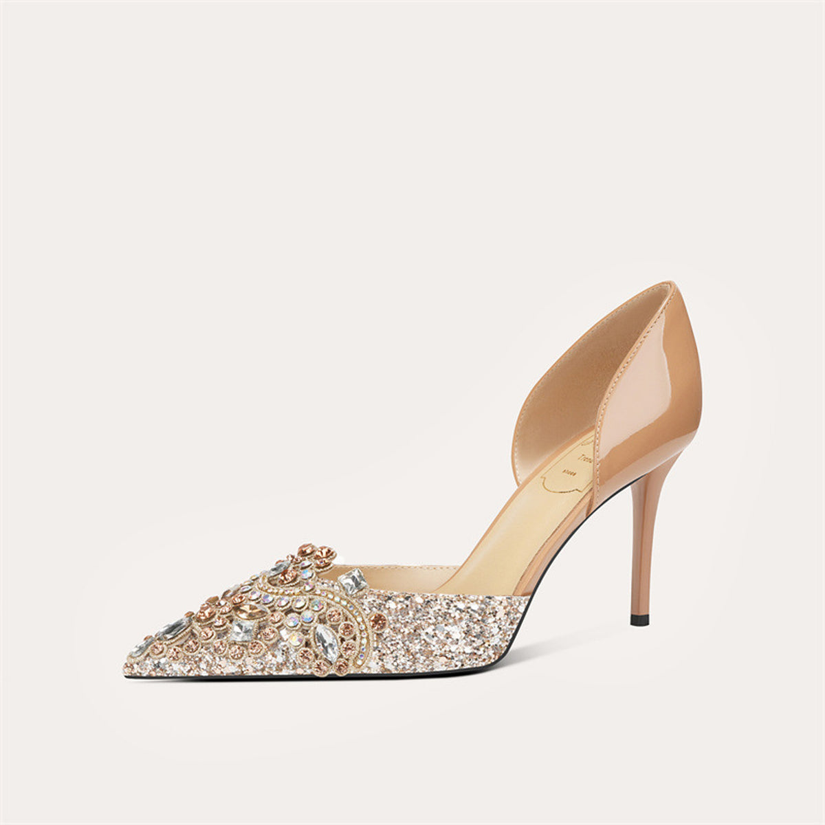 French Sheepskin High Heel 