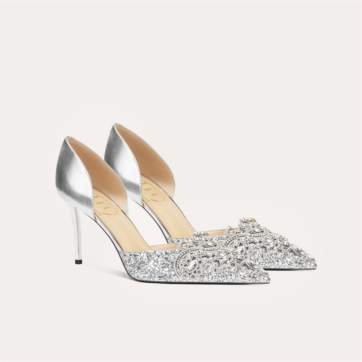 French Sheepskin High Heel 