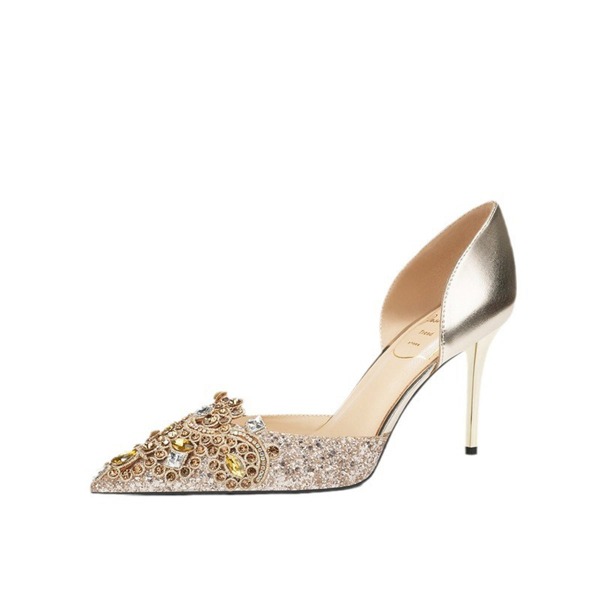 French Sheepskin High Heel 