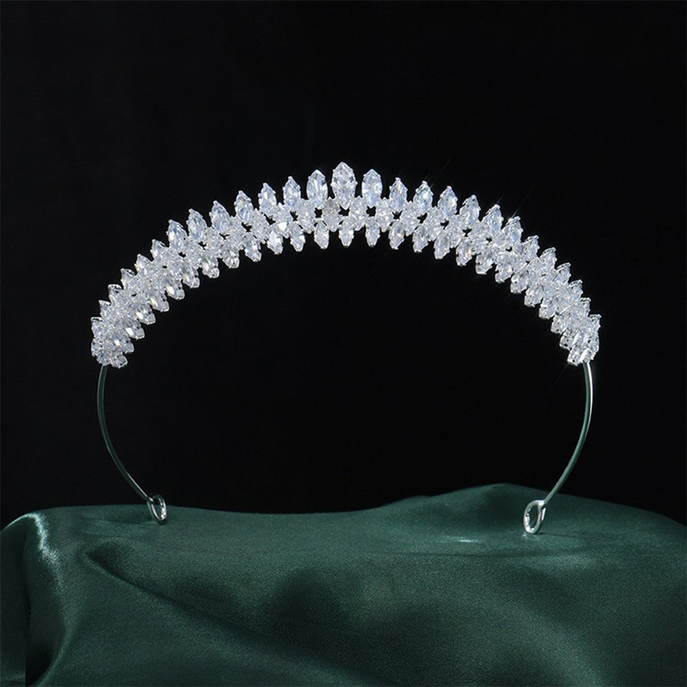 Sliver Bridal Crown Hair Accessory HP002 
