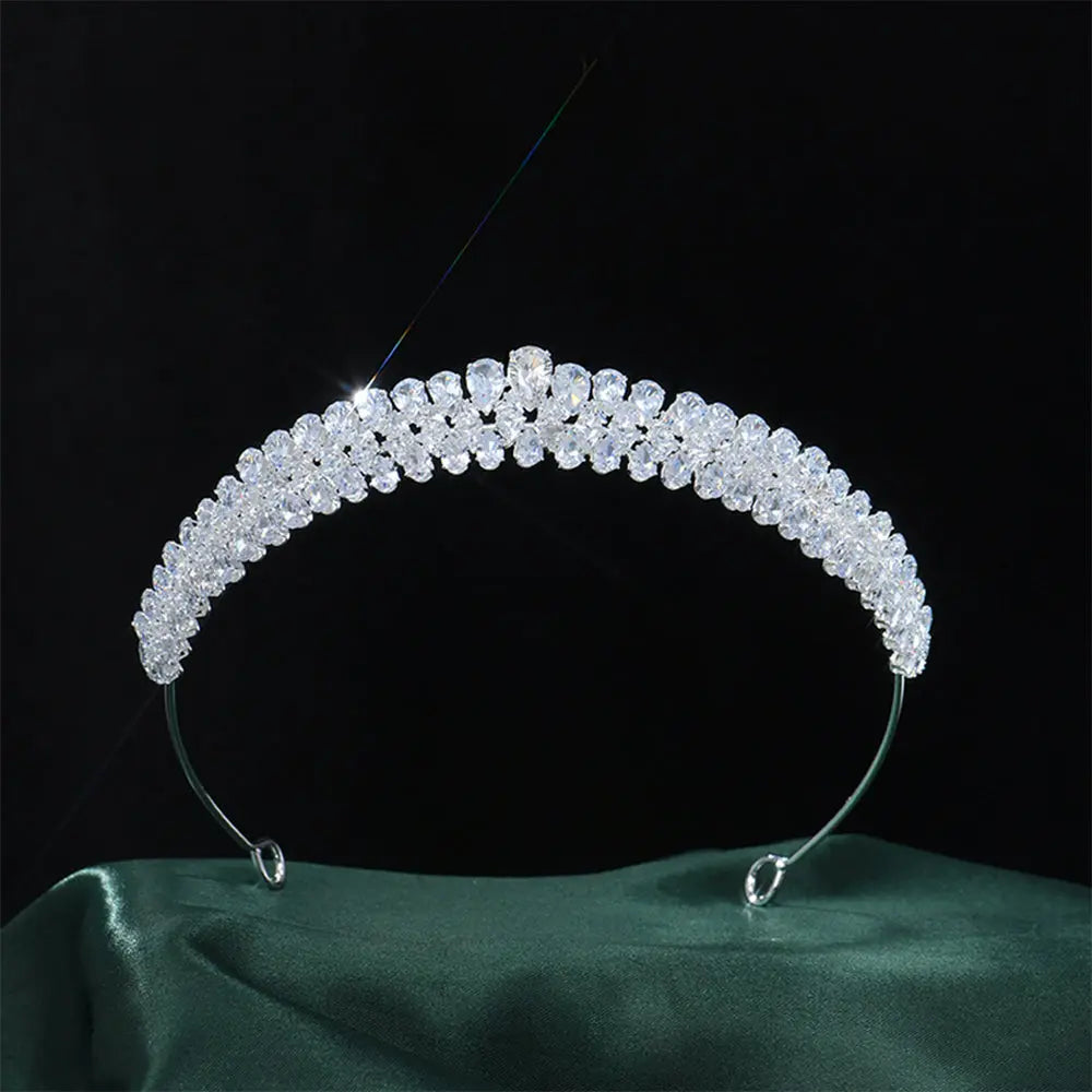 Sliver Bridal Crown Hair Accessory HP002 
