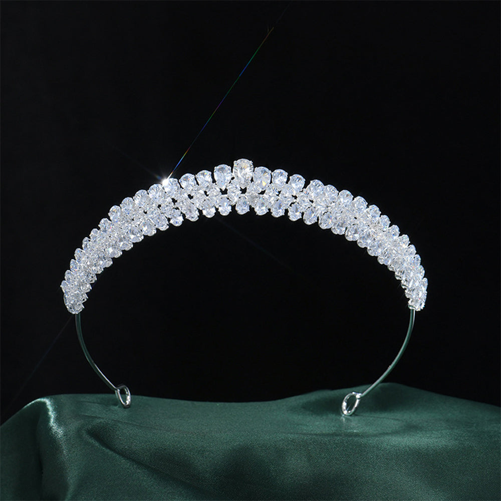 Sliver Bridal Crown Hair Accessory HP002 