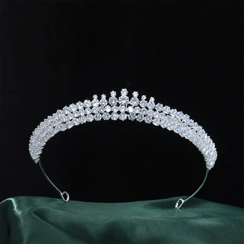 Sliver Bridal Crown Hair Accessory HP002 