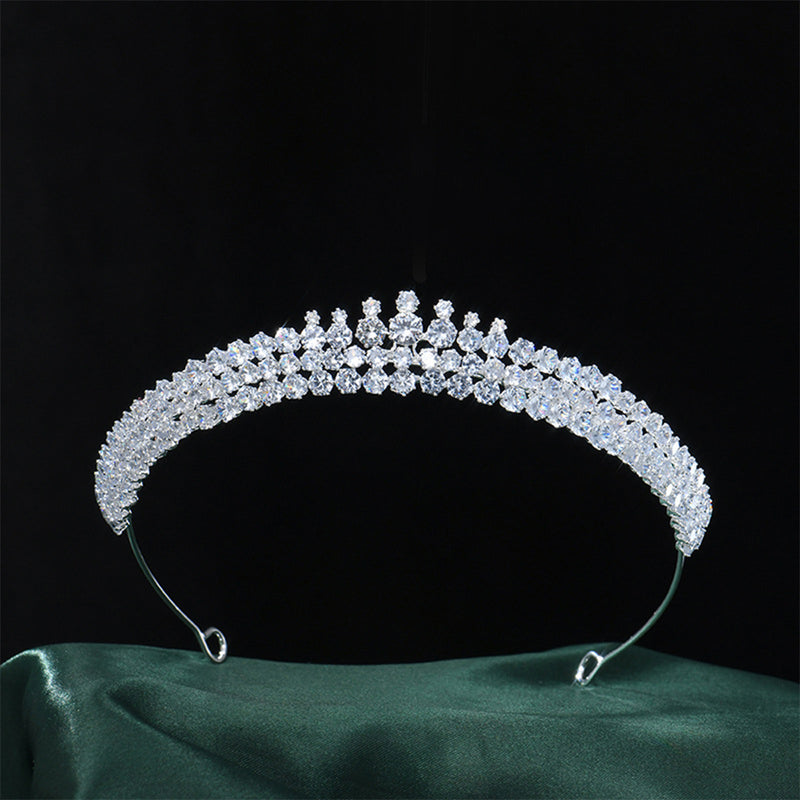 Sliver Bridal Crown Hair Accessory HP002 